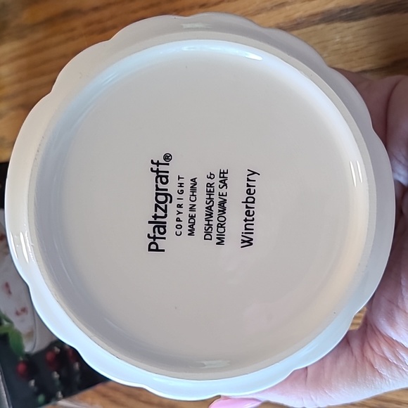 Pfaltzgraff Winterberry Dip Set with Spreader - Picture 5 of 8